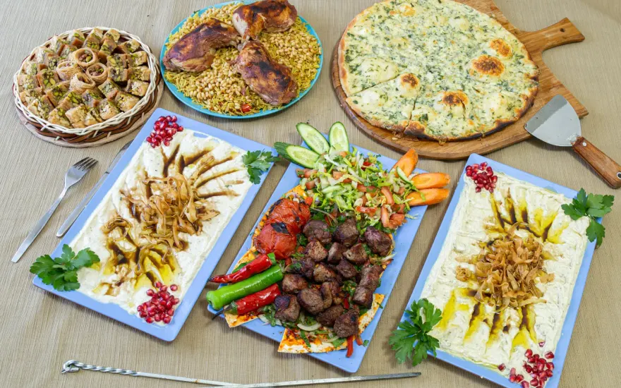 Buffet van Memories of Damascus